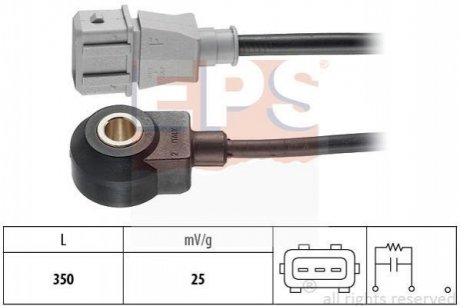 DAEWOO Датчик детонации Lanos 1,4/1,5/1,6 97-,Chevrolet Aveo,Lacetti, Matiz. EPS 1.957.052 фото товара