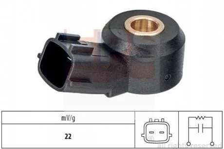 FIAT Датчик детонации Doblo 1,4-1,6 01- для Lancia, Fiat, Alfa Romeo, Ford EPS 1.957.115 фото товару