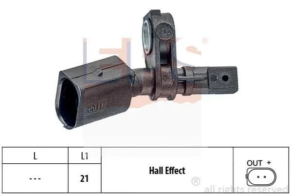<strong>VW Датчик ABS передн.лев.Polo,Audi,Seat,Skoda EPS 1.960.011 (фото 1)</strong>
