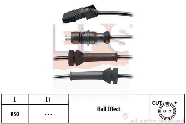 <strong>RENAULT Датчик ABS задн.Megane,Scenic EPS 1.960.052 (фото 1)</strong>