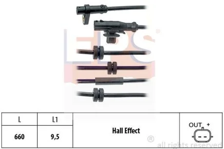 FORD Датчик ABS B-MAX 1.0-1.6 12- для EPS 1.960.126 фото товару