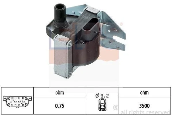 <strong>FIAT Катушка зажигания TIPO 1.4 88-93 EPS 1.970.108 (фото 1)</strong>