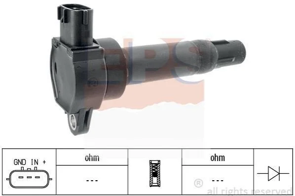 <strong>DB Катушка зажигания SMART Fortwo 1,0 07- EPS 1.970.503 (фото 1)</strong>