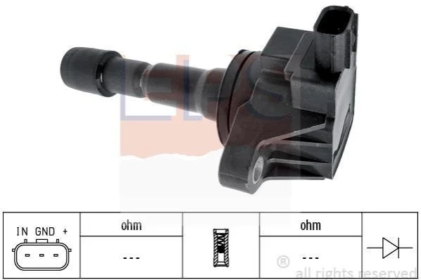 <strong>HONDA котушка запалювання Civic VIII,IX 1.4 08- EPS 1.970.603 (фото 1)</strong>