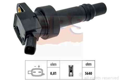 HYUNDAI Котушка запалювання i30 Купе 1.6 GDI 13-, ix35 (LM, EL, ELH) 1.6 10-, KIA PRO CEED (JD) 1.6 GT 13-18 для Hyundai, KIA EPS 1.970.611 фото товару
