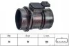 <strong>Витратомір повітря Opel Movano 03-10, Vivaro 01- Ranault Kangoo 07-, Megane 05-09, Scenic 05- EPS 1.991.364 (фото 1)</strong>