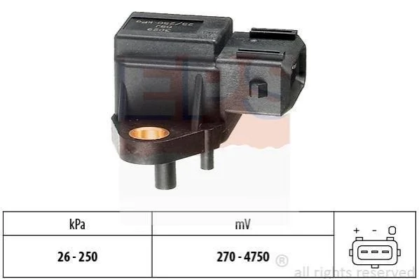 <strong>BMW Датчик давления надува E39/E38 2,5tds, OPEL Omega B 2.5TD. EPS 1.993.029 (фото 1)</strong>