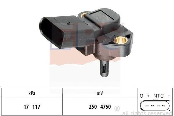 <strong>Датчик тиску повітря Skoda Felicia I/Cordoba/Ibiza VW Caddy/Golf/Polo EPS 1.993.071 (фото 1)</strong>