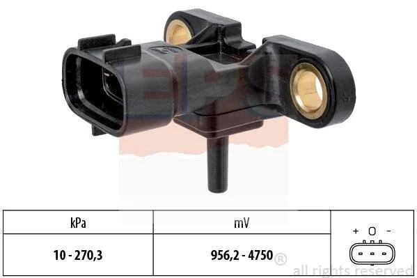 <strong>MAZDA Датчик тиску повітря 6 2.0 02-, SUBARU FORESTER 2.5 08-13, IMPREZA 2.5 08-, TOYOTA AURIS 1.4 07-, AVENSIS 2.0 99- EPS 1.993.163 (фото 1)</strong>