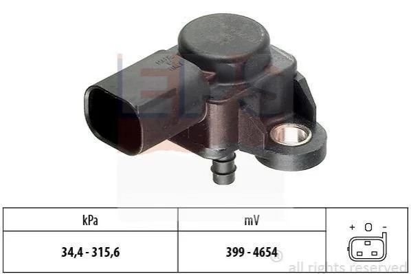 <strong>Датчик інтеркулера (чорний) MB Vito 639 EPS 1.993.165 (фото 1)</strong>