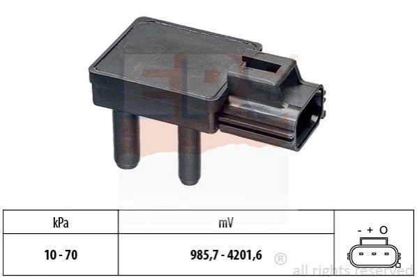 <strong>Датчик тиску випускних газів Ford 1.6-3.2 TDCI, Citroen Jumper, Peugeot Boxer, Volvo S60/S80/XC60/XC70, Mazda 2 EPS 1.993.277 (фото 1)</strong>