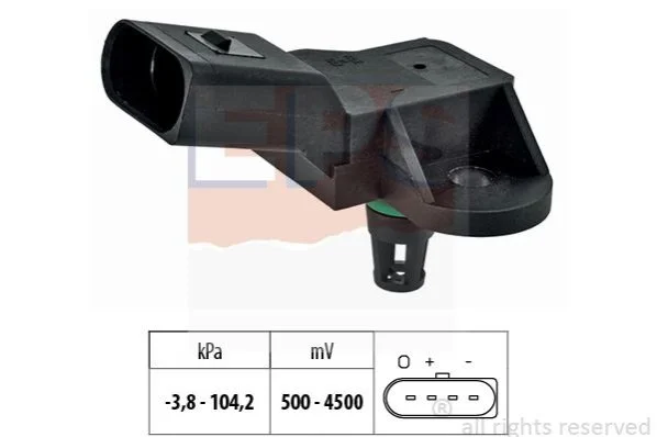 <strong>VW датчик тиску Golf, Passat, Touran, 1,4TSI 08- EPS 1.993.280 (фото 1)</strong>