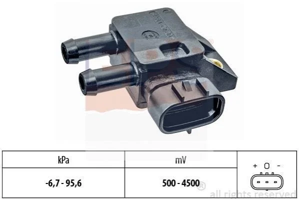 <strong>Датчик давления воздуха TOYOTA RAV-4 2,0-2,2D 08-, Land Cruiser Prado 3.0D 09- EPS 1.993.308 (фото 1)</strong>