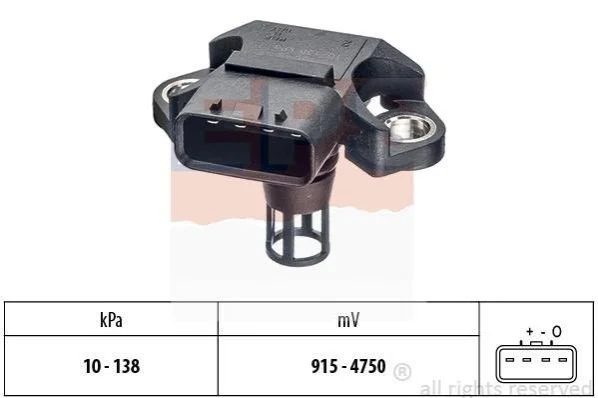 <strong>Датчик тиску повітря Toyota Auris/Land Cruiser/Prius/Yaris 09- EPS 1.993.320 (фото 1)</strong>
