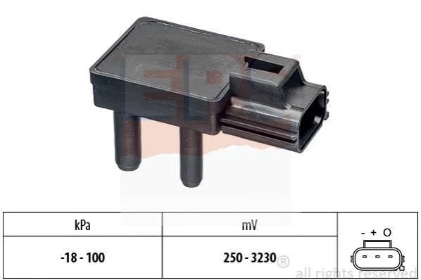 <strong>LAND ROVER Датчик давл.наддува Range Rover 3,6-4,4D -12, Discovery 2,7-3,0TD 09- EPS 1.993.332 (фото 1)</strong>
