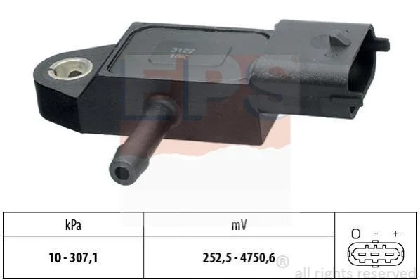 <strong>Датчик тиску повітря FORD TRANSIT 2.4 TDCi EPS 1.993.348 (фото 1)</strong>