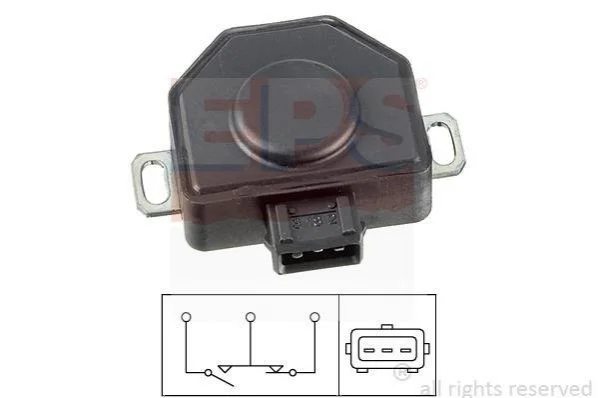 <strong>BMW Датчик дроссельной заслонки E30,5 E34CITROEN BX PEUGEOT EPS 1.995.032 (фото 1)</strong>