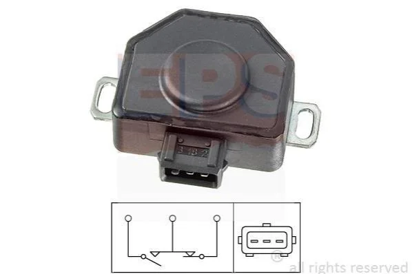 <strong>OPEL Датчик дроссельной заслонки Vectra A 2,0i 16V, Kadett E 2,0i EPS 1.995.084 (фото 1)</strong>