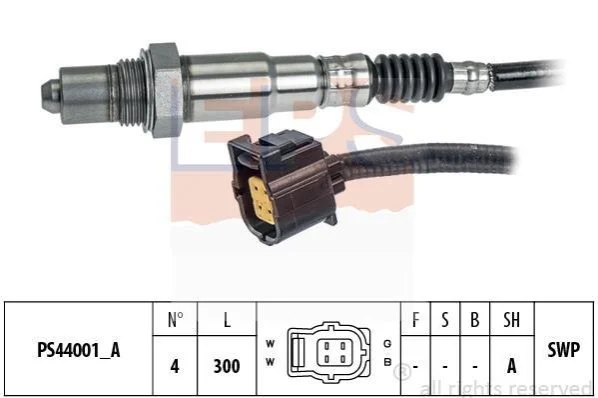 <strong>DB лямбда-зонд (4-х конт.) W164/W169//W204/W211/W221/W251/CLK/CLS EPS 1.998.202 (фото 1)</strong>