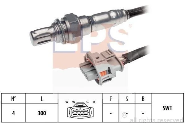 <strong>OPEL Лямбда-зонд (4 конт.) 1,4/1,6: Astra G, Corsa C,Combo Tour,Vectra C, Zafira EPS 1.998.214 (фото 1)</strong>