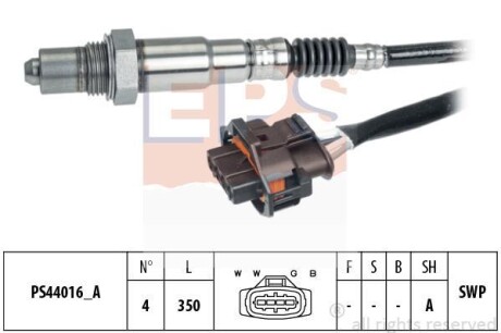 CHEVROLET Лямбда-зонд CAPTIVA (C100, C140) 3.2 4WD 06-, OPEL ASTRA H 1.6 07-10, CORSA D 1.6 07-14 EPS 1.998.266 фото товара