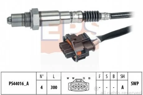 Лямбда-зонд Opel Astra/Corsa/Combo 1.2-1.4 04- для Opel EPS 1.998.267 фото товару