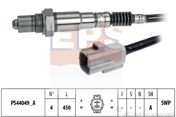 <strong>Лямбда-зонд MITSUBISHI Lancer 1,5 08- EPS 1.998.356 (фото 1)</strong>
