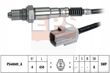 Лямбда-зонд MITSUBISHI Lancer 1,5 08- для EPS 1.998.356 фото товару