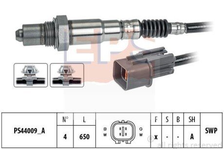 HYUNDAI Лямбда зонд ACCENT i25 IV 1.6 10-, TUCSON 1.6 T-GDi 15-20, ix20 (JC) 1.4 10-19, KIA CEED (JD) 1.6 GDI 12-18 EPS 1.998.369 фото товара