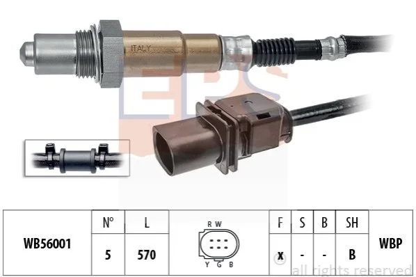 <strong>VW лямбда-зонд Passat 1.4TSI EcoFuel 09- EPS 1.998.440 (фото 1)</strong>