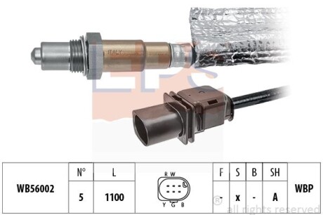 BMW Лямбда-зонд X3 2.5/3.0 06-, X5 3.0 06- EPS 1.998.489 фото товара