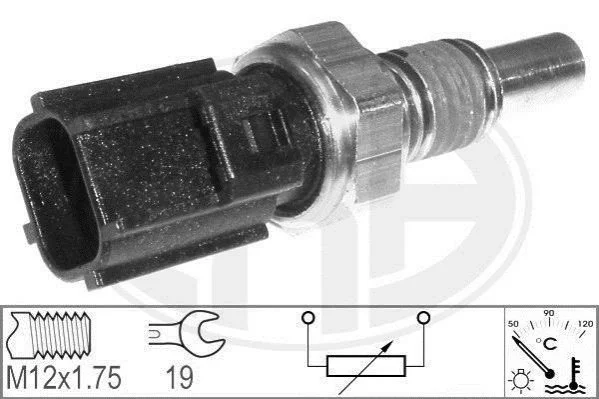 <strong>Датчик температури охолоджуючої рідини ERA 330584 (фото 1)</strong>