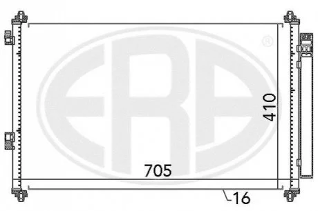 Радіатор для Toyota ERA 667057 фото товару