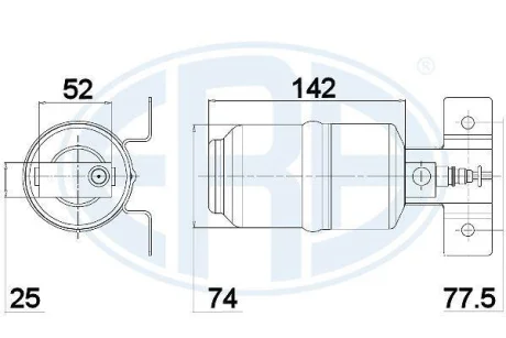 Осушувач кондицiонера для Ford, Volkswagen, Seat ERA 668028 фото товару