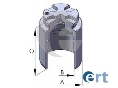 <strong>Поршень суппорта HONDA Accord -89, 30mm LUCAS ERT 151078-C (фото 1)</strong>