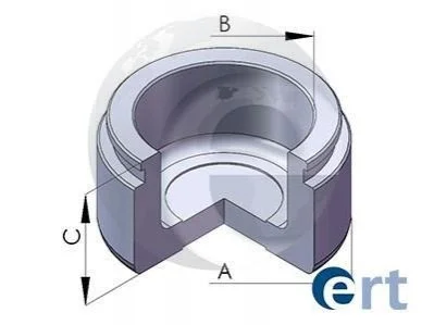 <strong>SUBARU Поршень суппорта 40mm Impreza 2.0 98- ERT 151265-C (фото 1)</strong>