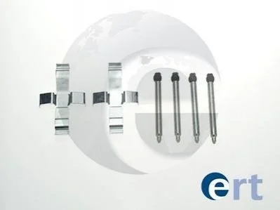 <strong>Монтажный к-кт тормозных колодок ERT 420022 (фото 1)</strong>