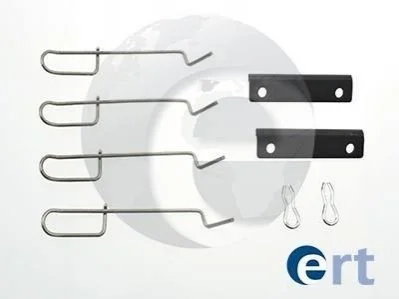 <strong>Монтажный к-кт тормозных колодок ERT 420028 (фото 1)</strong>