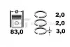 <strong>Комплект кілець на поршень ET ENGINETEAM R1002700 (фото 2)</strong>