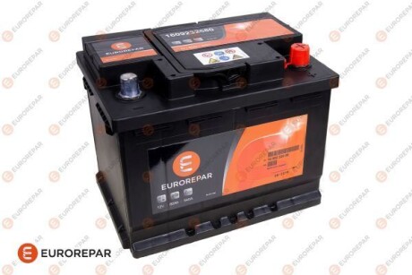 Акумуляторна батарея 60Ah 12V EN540A R+ Eurorepar 1609232680 фото товару