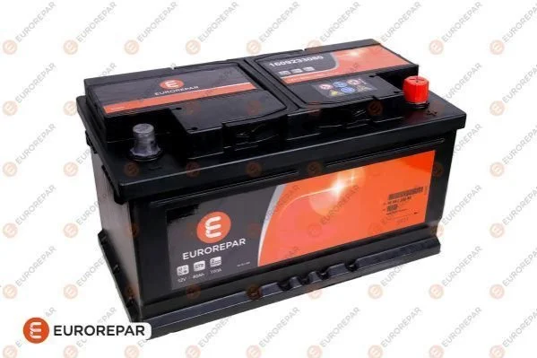 <strong>Батарея акумуляторна 12В 80Аг 740А(EN) R+ Eurorepar 1609233080 (фото 1)</strong>