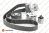 <strong>EUROREPAR К-кт. ГРМ (рем.+3шт.ролика+помпа+кріплення) AUDI 2,0TDI: A3/4/6 03- VW 2,0TDI: Golf V, Passat, Touran SKODA SEAT Eurorepar 1611885680 (фото 1)</strong>