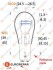 Купити Лампа розжарювання P21/5W 12V 21/5W Eurorepar 1616431380 за низькою ціною в Україні (фото 2)