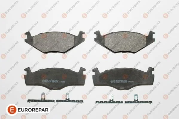 <strong>EUROREPAR VW гальмівні колодки передн.Golf I,II,III,Jetta -92, Passat -88 Eurorepar 1617248080 (фото 1)</strong>