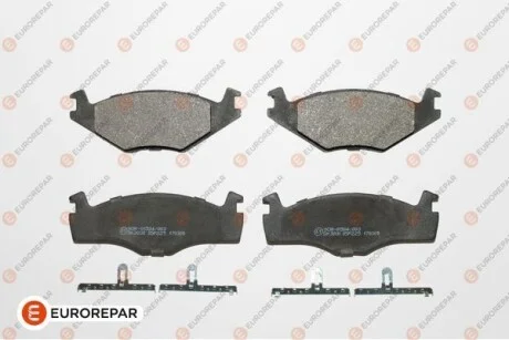 EUROREPAR VW гальмівні колодки передн.Golf I,II,III,Jetta -92, Passat -88 для Eurorepar 1617248080 фото товару