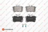 <strong>Гальмівні колодки зад. Caddy/Golf/Fabia II (TRW) Eurorepar 1617250080 (фото 1)</strong>