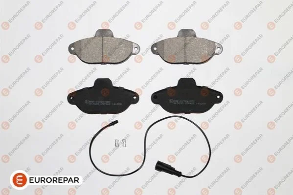 <strong>EUROREPAR FIAT Колодки тормозные передние PUNTO BENDIX 93-,SEICENTO 98- Eurorepar 1617252680 (фото 1)</strong>