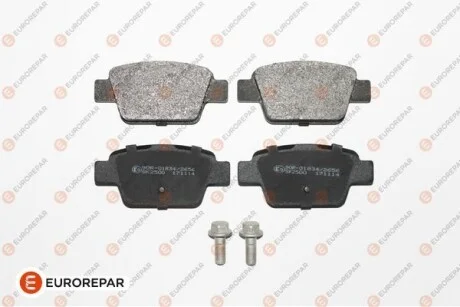 EUROREPAR FIAT гальмівні колодки задні STILO, BRAVO 1.2 16V-2.4 20V 01- для Eurorepar 1617256780 фото товару