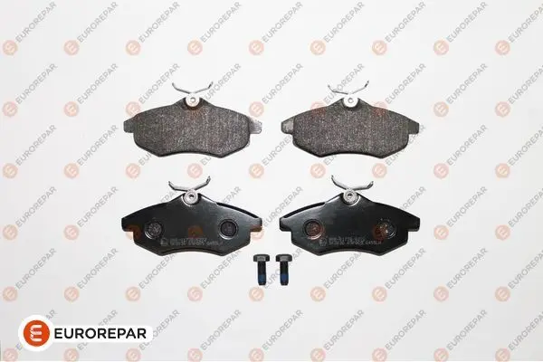 <strong>Гальмівні колодки пер. Citroen C2/C3 02- (TRW) (122.5x53x19) Eurorepar 1617257080 (фото 1)</strong>