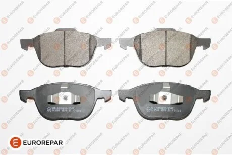 Гальмівні колодки для Eurorepar 1617258480 фото товару